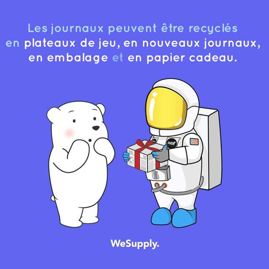 illustration, WeSupply, ours, problèmes environnementaux