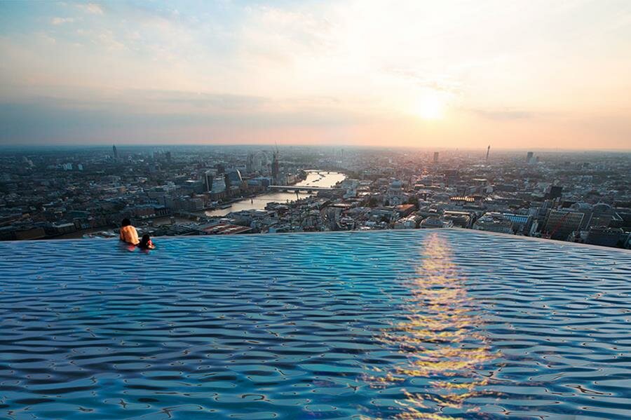 infinity pool, londres