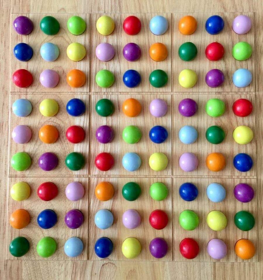 sudoku, couleur