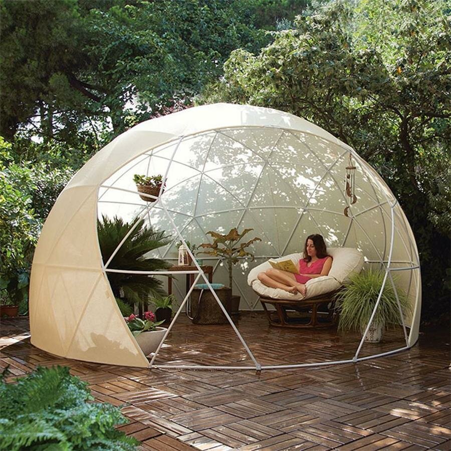 dome, jardin