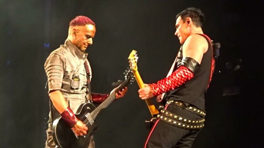 guitaristes, rammstein