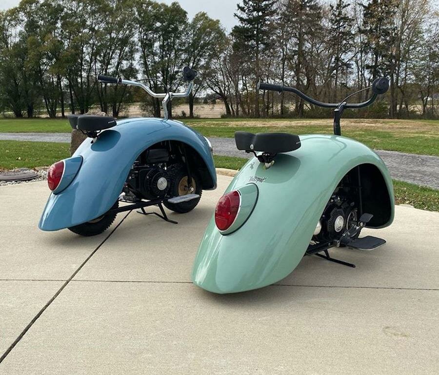 scooter, volkswagen, coccinelle