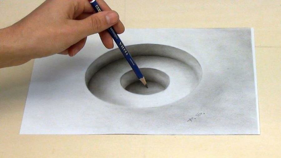 dessin, 3d, réaliste, stefan pabst, creux 