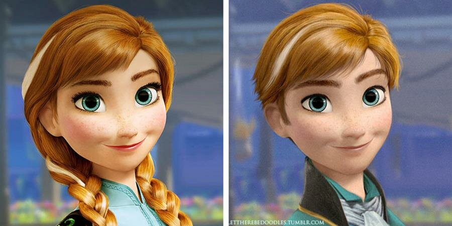 personnage, Disney, Anna