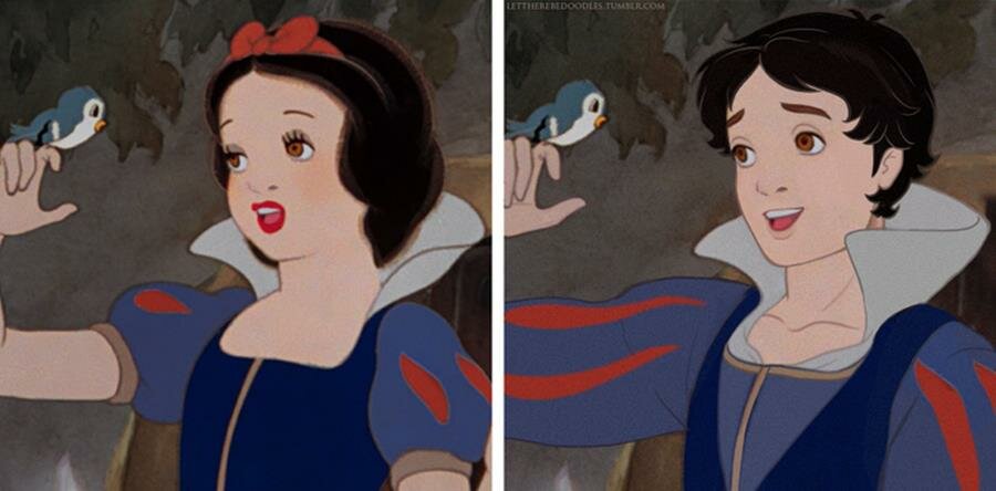 personnage, Disney, blanche neige