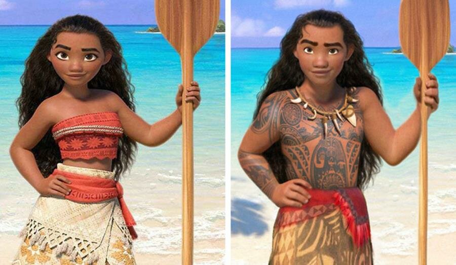 personnage, Disney, Vaiana