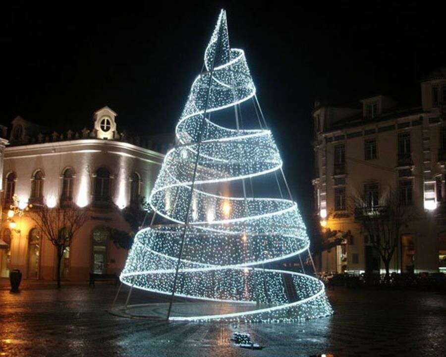 sapin de noël, original, LED