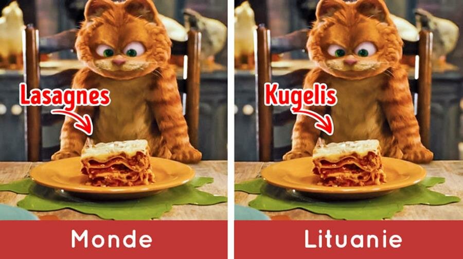 garfield, monde, lituanie