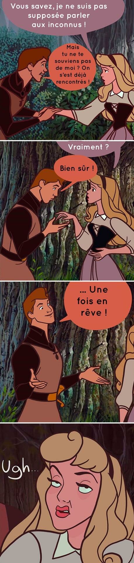 sanespazra, bd, disney, rÃ©inventÃ©es, rÃ©aliste, la belle au bois dormant