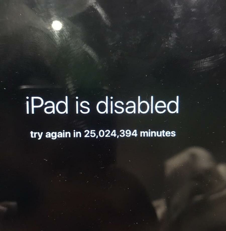 ipad, verouillé