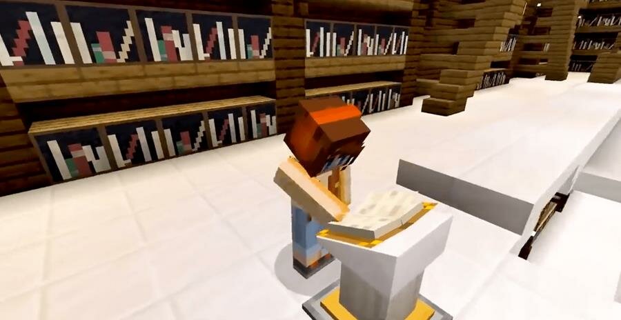 minecraft, uncensored library