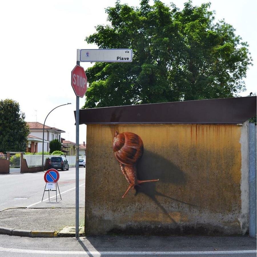 oeuvre, street-art, 3d, illusion