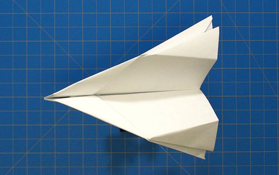 avion, papier