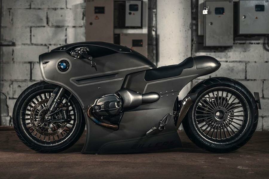 moto, futuriste, bmw, design