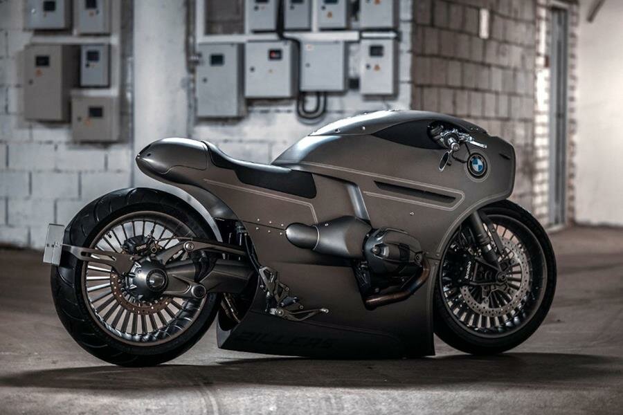 moto, futuriste, bmw, design