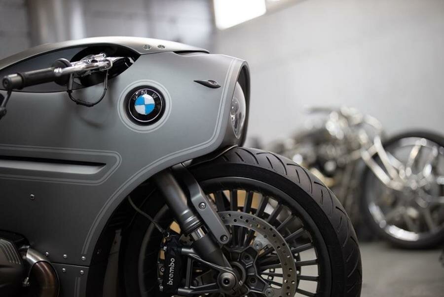 moto, futuriste, bmw, design