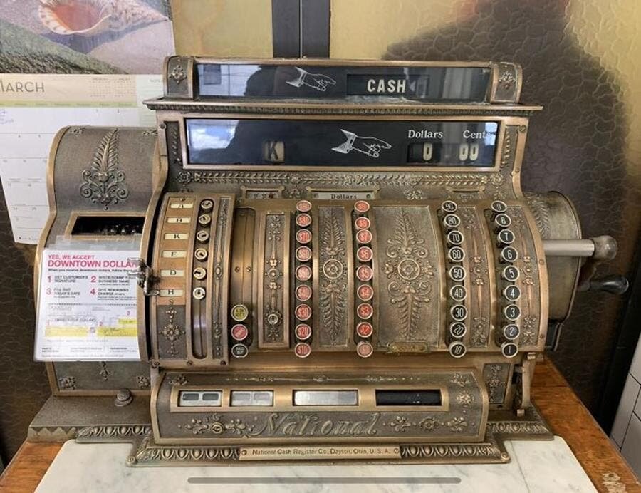 caisse, barbier