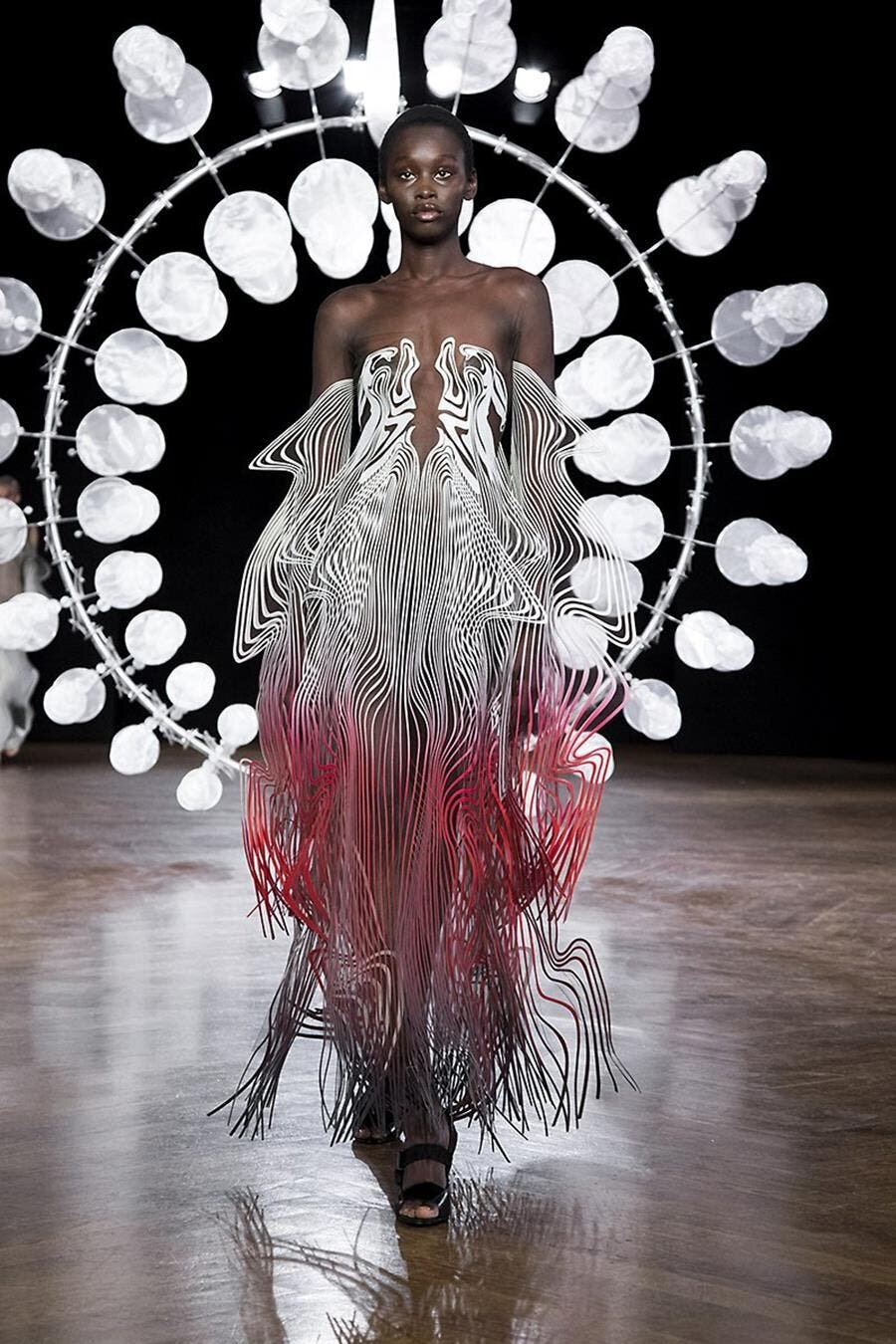 robe, haute couture, iris van herpen