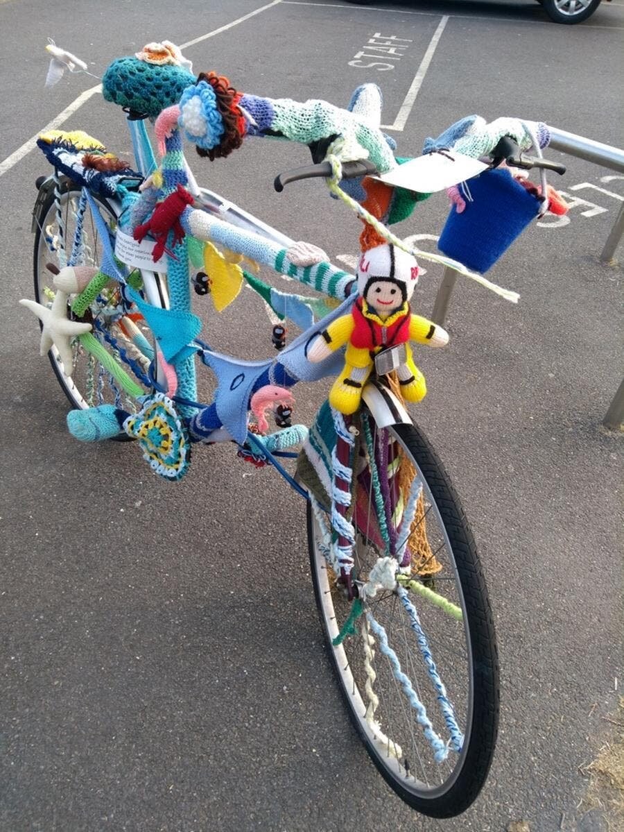 vélo, tricot