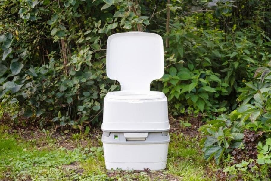 portatif, toilette, nature, forÃªt, carrÃ©