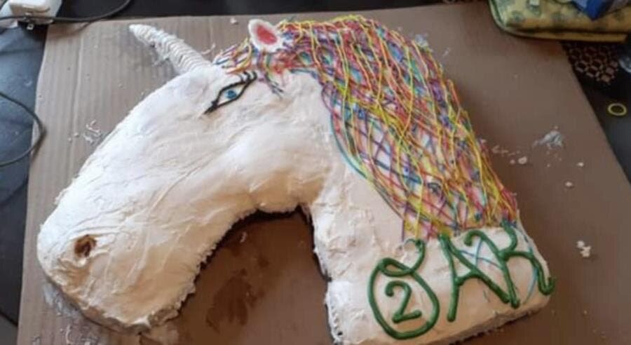 licorne, gâteau, insolite, pâtissier 