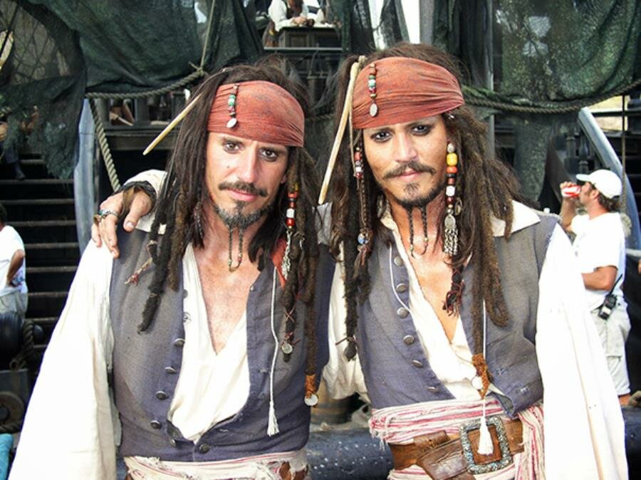 Johnny Depp, doubleur, pirate des caraÃ¯bes, jack sparrow