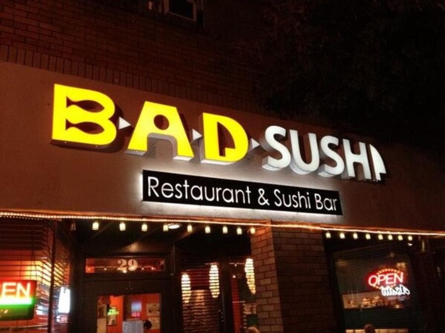 sushi, restaurant, insolite, humour, jeu de mot