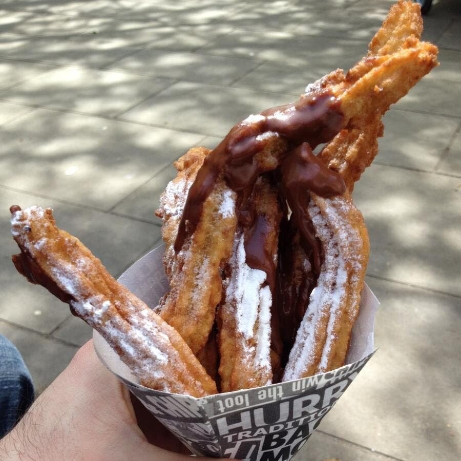  street, food, nourriture, miam, churros, nutella