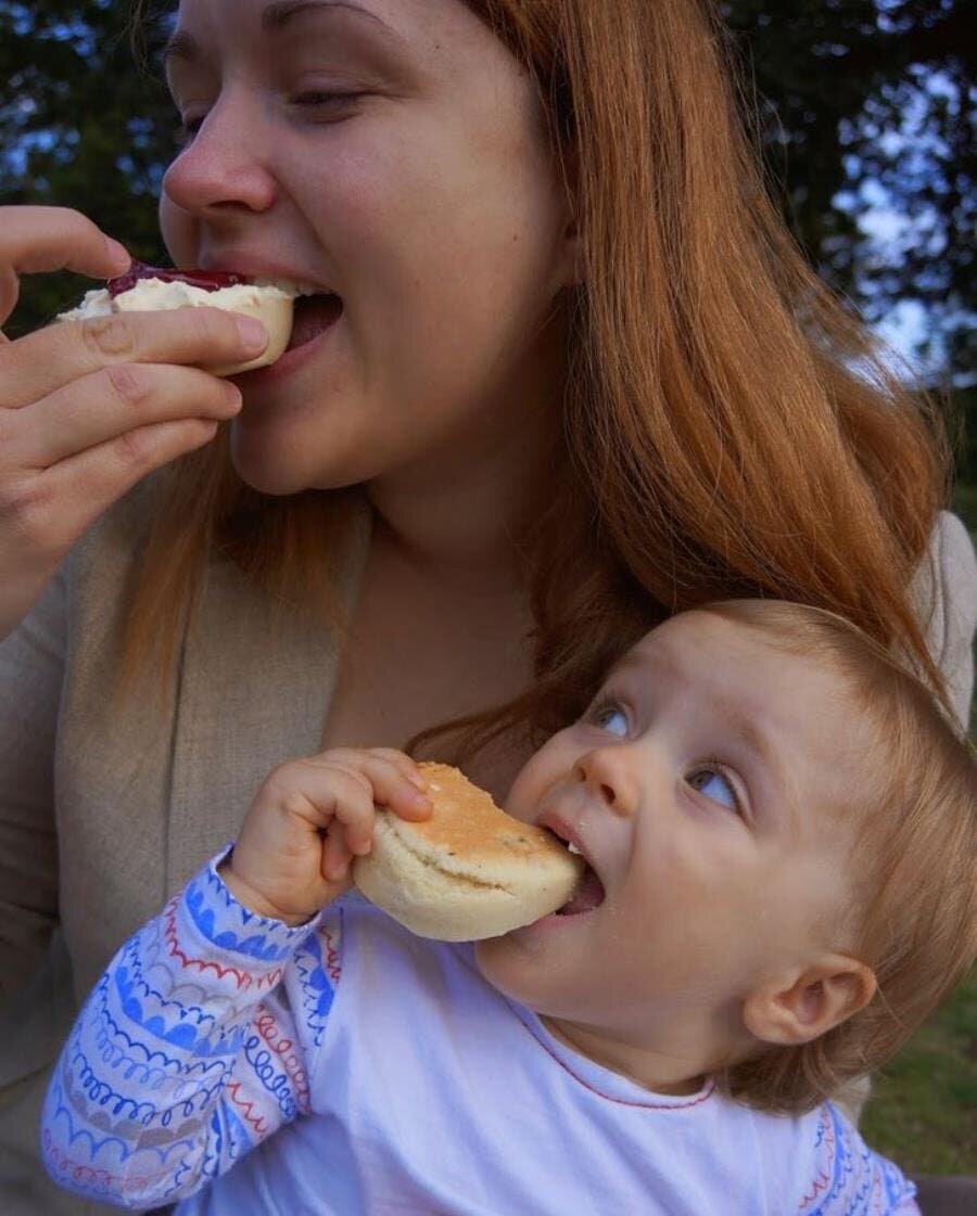 maman enfant pain