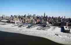 New-York sous la neige