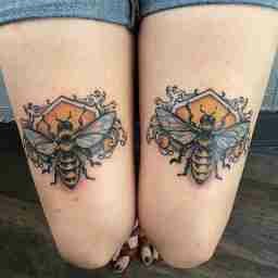 Tattoos cuisse femme