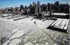 New-York sous la neige