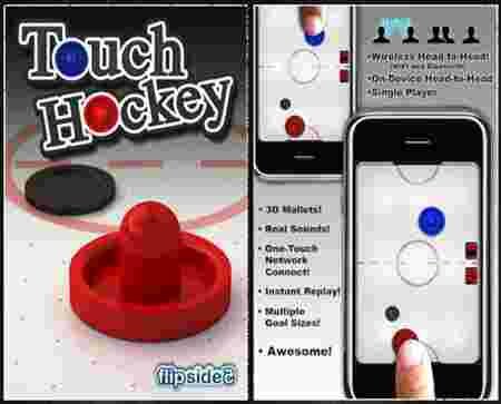 Applications premier modèle iPhone oubliées Touch Hockey