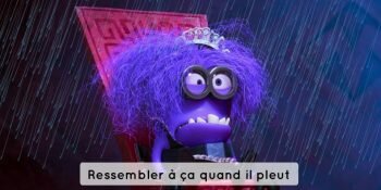 Cheveux Pluie Minion