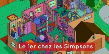 Maison Simpsons Vue Sans Toit