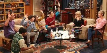 Personnages Big Bang Theory Salon