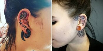 Tatouage Helix Oreille Couverture