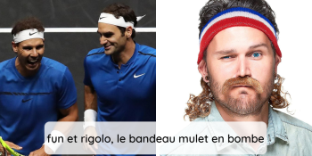 Le bandeau mulet, c'est un accessoire rigolo sur la tête.