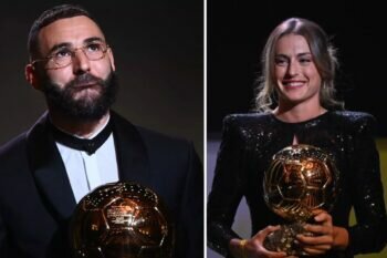 Benzema Putellas Ballon D'or